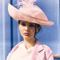 large pink occasion Hat Lotus