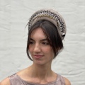 Reeves pheasant crown headband Holly Young