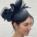 Black occasion hat Holly Young