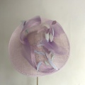 lilac mother of the bride hat