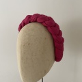 mademoiselle pink braided headband