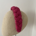 mademoiselle pink braided headband