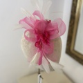 bespoke hatband headband pink