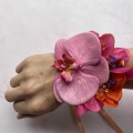 custom pink orchid corsage