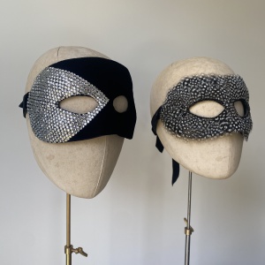 Bespoke masquerade ball masks for men