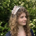 Pale pink fascinator Holly Young Pale pink fascinator Holly Young
