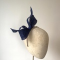 navy blue sculpted bow headband navy blue sculpted bow headband