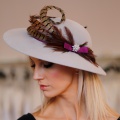 'Pentillie' luxuriously soft vintage felt hat