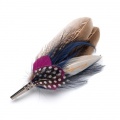 navy-pink-spotty-feather-brooch-buttonhole