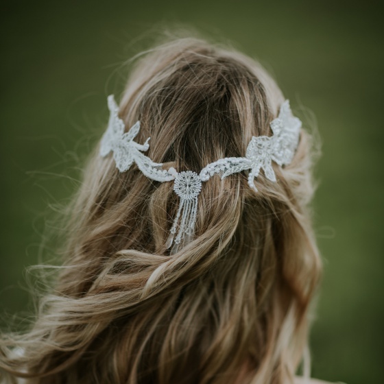 Festival Bridal Feather Headdress