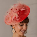 'Aerial' Coral Disk Hat