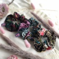'Silva' cotton scrunchies