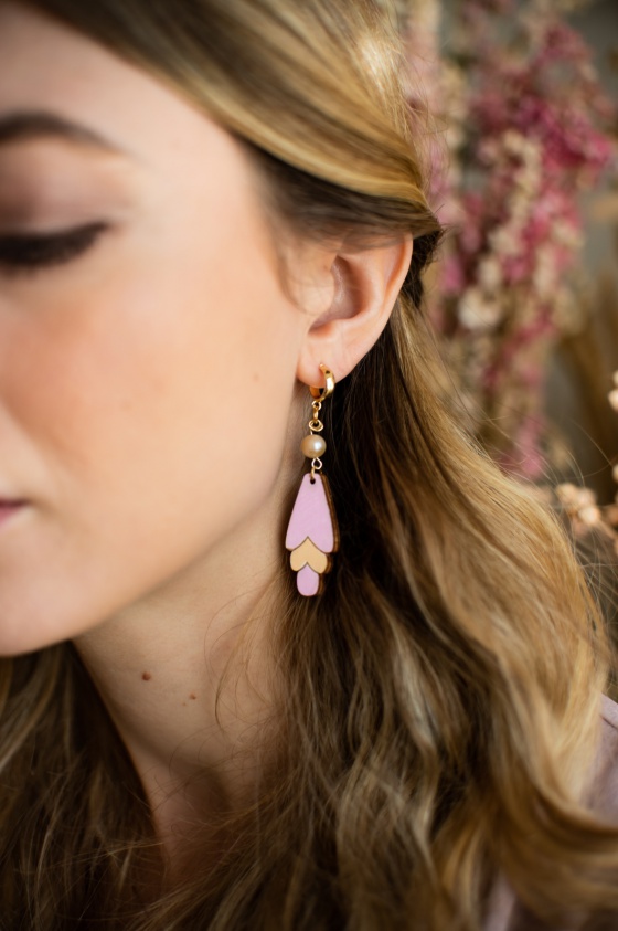 'Tegen' Pearl Earrings 'Tegen' Pearl Earrings