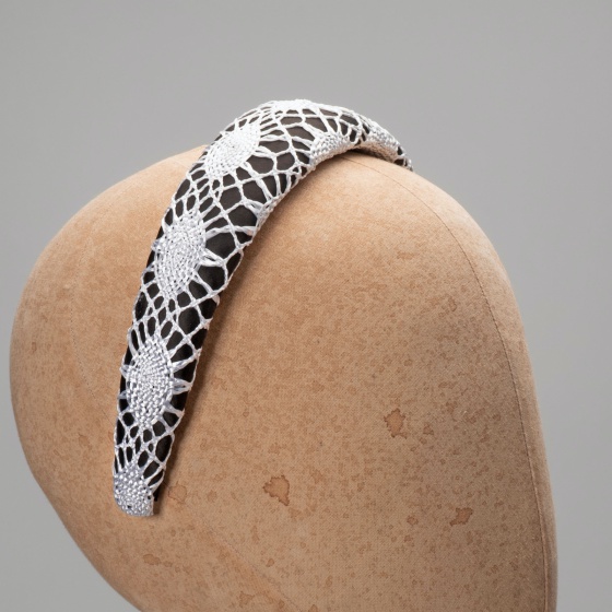 'Everlee' black & white headband