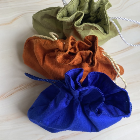 'Ella' Bespoke Silk Bag