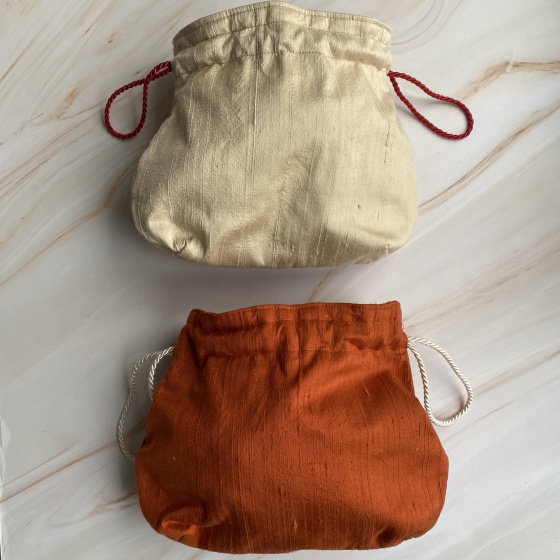 'Ella' Bespoke Silk Bag