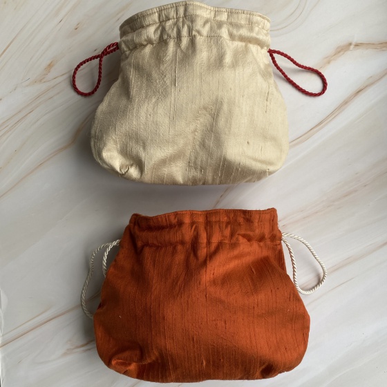 'Ella' Bespoke Silk Bag