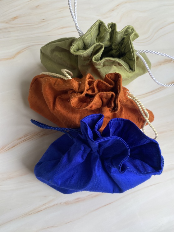 'Ella' Bespoke Silk Bag