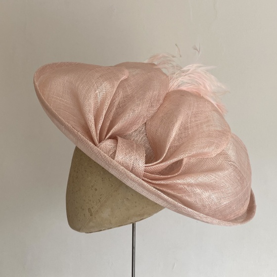 'Lotus' upturned brim hat