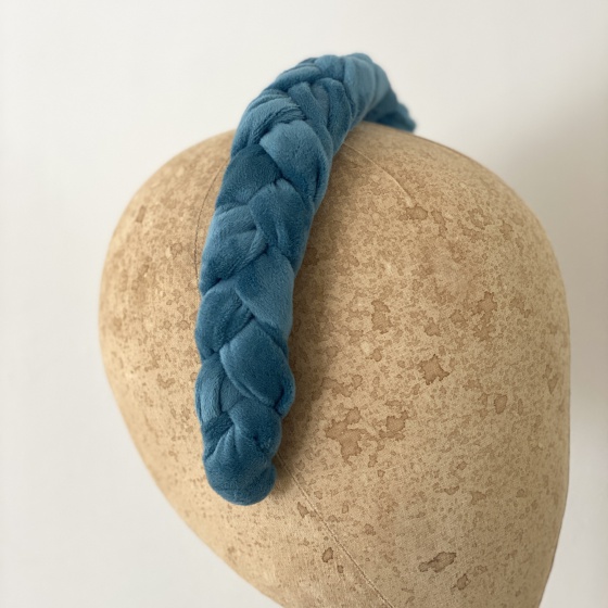 'Clara' Teal Braided Heaband