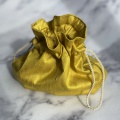 Ella Yellow silk bag