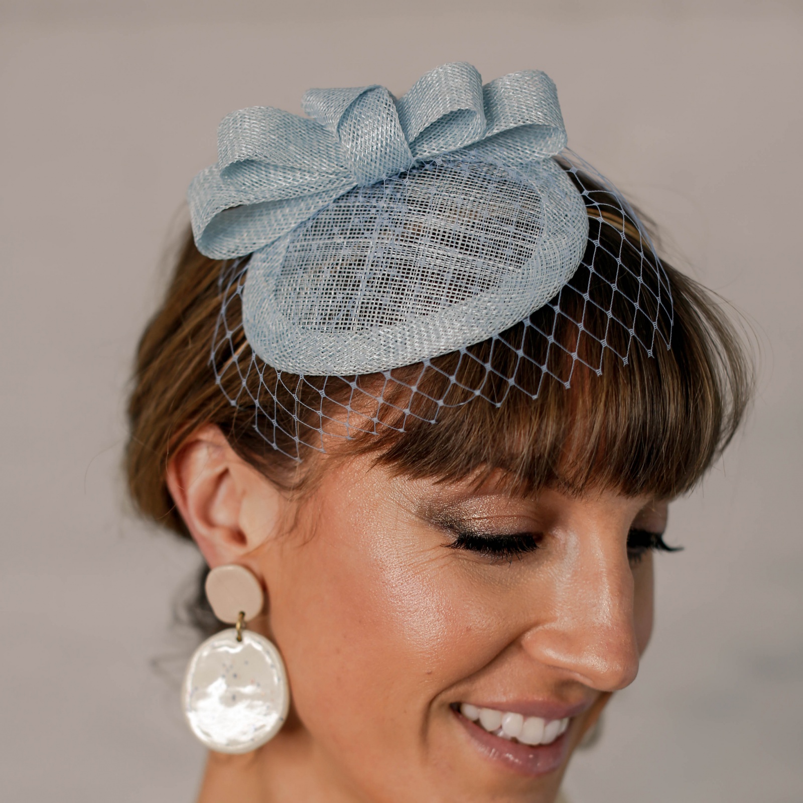 Customizable light Blue Headpiece