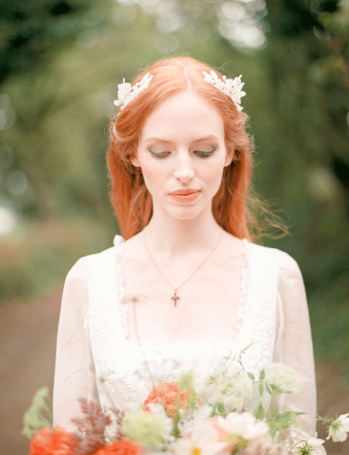 Literary Wedding Inspiration - Jane Austen Style in Cornwall